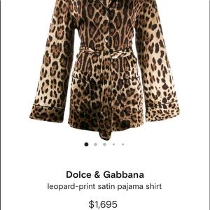 Dolce and Gabbana kimono